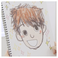 Kakihara-san's drawing of Jyuuru (柿原さんが描いた充瑠の絵)